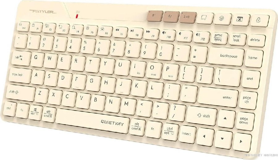 Клавиатура A4Tech Fstyler FBK26C AS (бежевый)