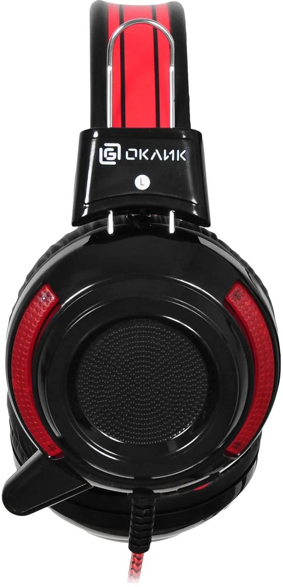 Наушники Oklick HS-G300 Armageddon (черный/красный)