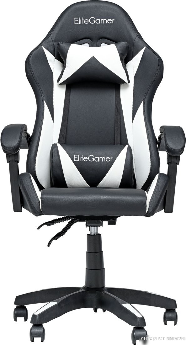 Игровое (геймерское) кресло Elite Gamer EC001 (белый/черный)
