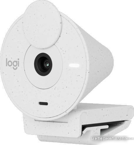 Веб-камера Logitech Brio 300 (белый)