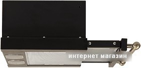 Кухонная вытяжка Elikor Интегра 50П-400-В2Л (антрацит/рейлинг бронза)
