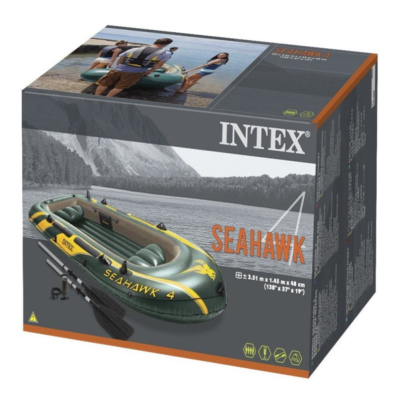 Гребная лодка Intex 68351 Seahawk 400