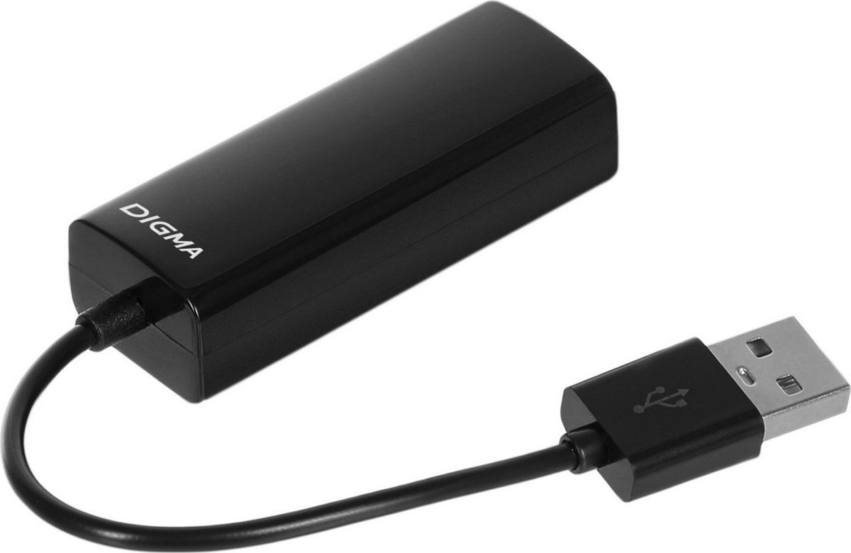 Сетевой адаптер Digma D-USB2-LAN100