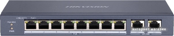 Коммутатор Hikvision DS-3E0310P-E/M