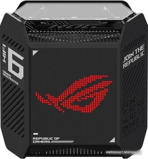 Wi-Fi система ASUS ROG Rapture GT6 (2 шт., черный)