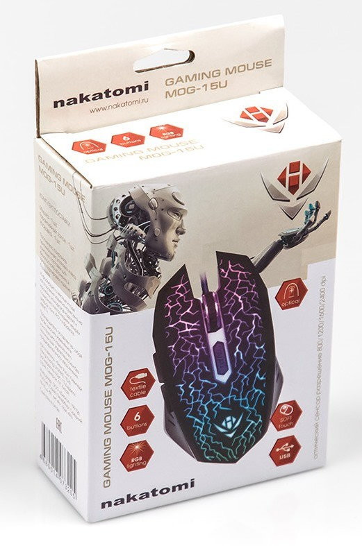 Игровая мышь Nakatomi MOG-15U