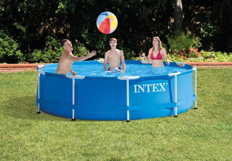 Каркасный бассейн Intex Metal Frame 305х76 (56999/28202)