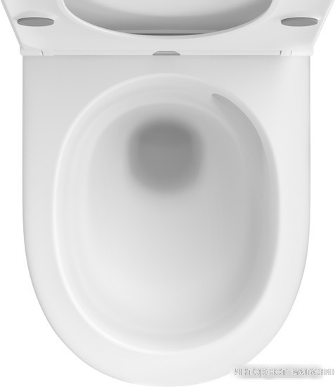 Унитаз подвесной Wellsee Croquis RimFree 182612001 (чаша, пневмокрышка, матовый белый)