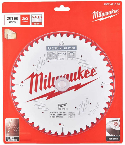 Пильный диск Milwaukee 4932471316