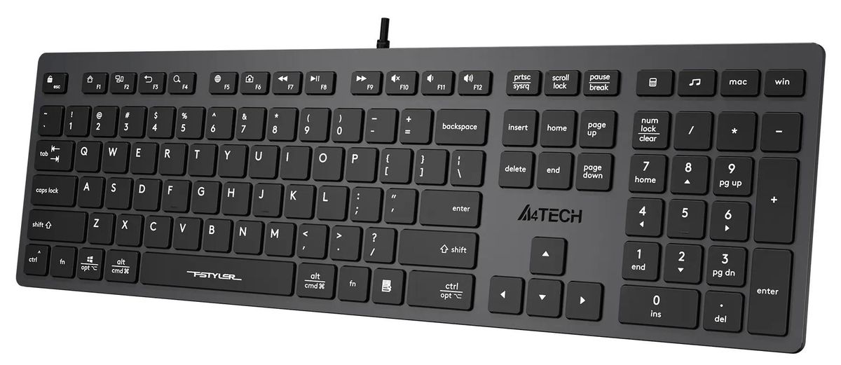 Клавиатура A4Tech FX50 (серый)