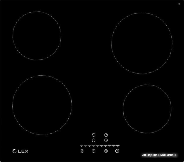 Варочная панель LEX EVH 640-1 BL