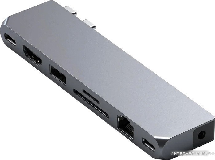 Док-станция Satechi Pro Hub Max ST-UCPHMXM (серый космос)