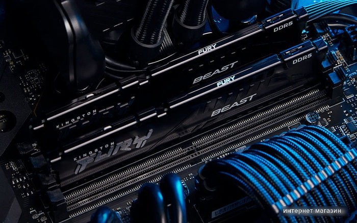 Оперативная память Kingston FURY Beast 8ГБ DDR5 6000 МГц KF560C40BB-8