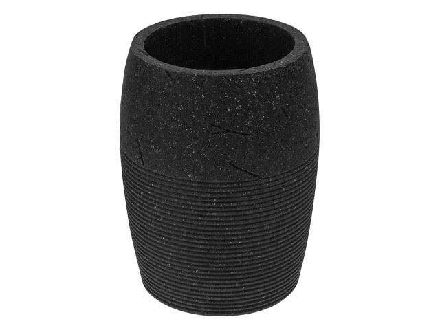 Стакан для зубной щетки и пасты Perfecto Linea Blackstone 35-005033