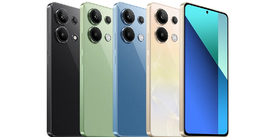 Смартфон Xiaomi Redmi Note 13 8GB/512GB с NFC международная версия (мятно-зеленый)