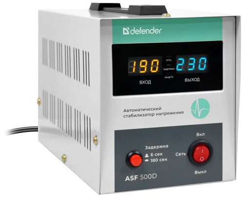 Стабилизатор напряжения Defender ASF 500D