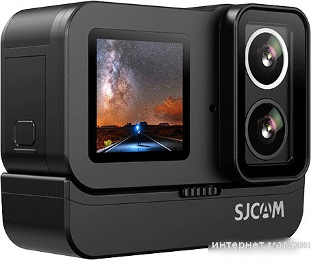 Экшен-камера SJCAM SJ20 Dual Lens (черный)