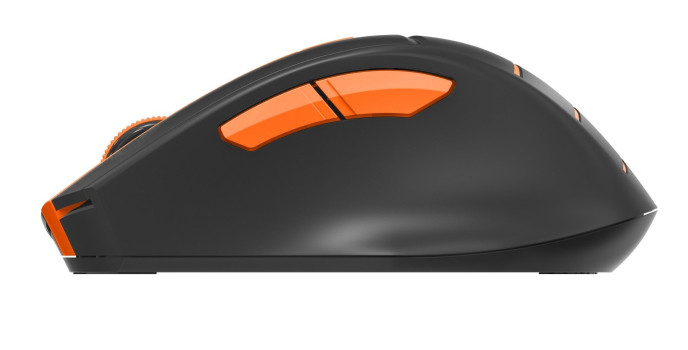 Мышь A4Tech Fstyler FG30S (серый/оранжевый)