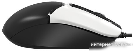 Мышь A4Tech Fstyler FM12S (черный/белый)