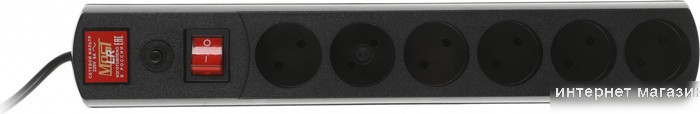 Сетевой фильтр Most LR 1.7 м (черный)