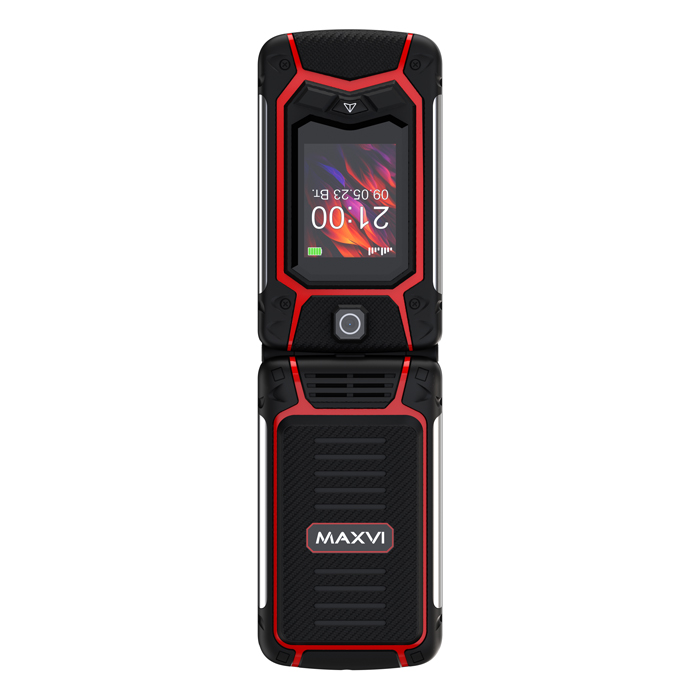 Кнопочный телефон Maxvi E10 (красный)