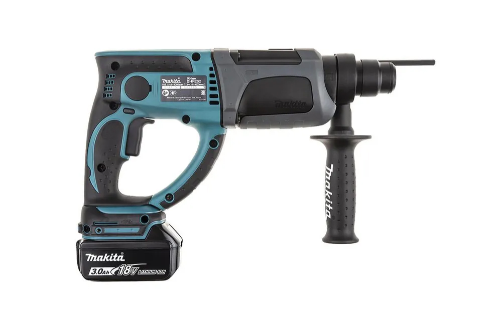 Перфоратор Makita DHR202RF (с 1-ой АКБ, кейс)