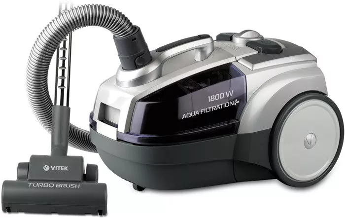 Пылесос Vitek VT-1833, 1800Вт, жемчужный/серый VT-1833