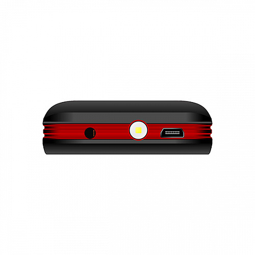 Кнопочный телефон BQ-Mobile BQ-2455 Boom Quattro (черный)