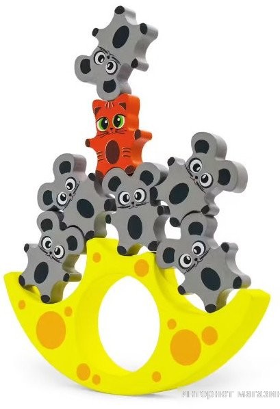 Развивающая игра Alatoys Балансир. Кошки-мышки БЛ09