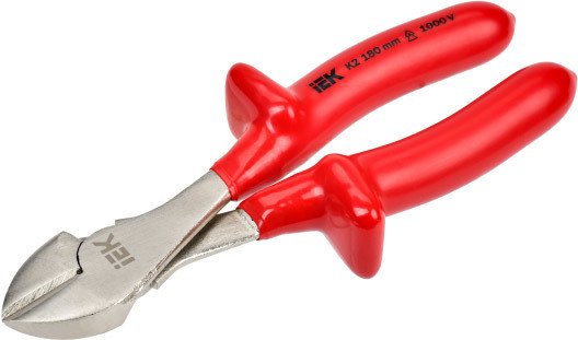 Кусачки боковые (бокорезы) IEK A2L3-HC20-K2-180