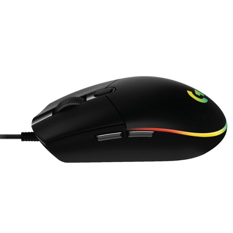 Игровая мышь Logitech G102 Lightsync (черный)