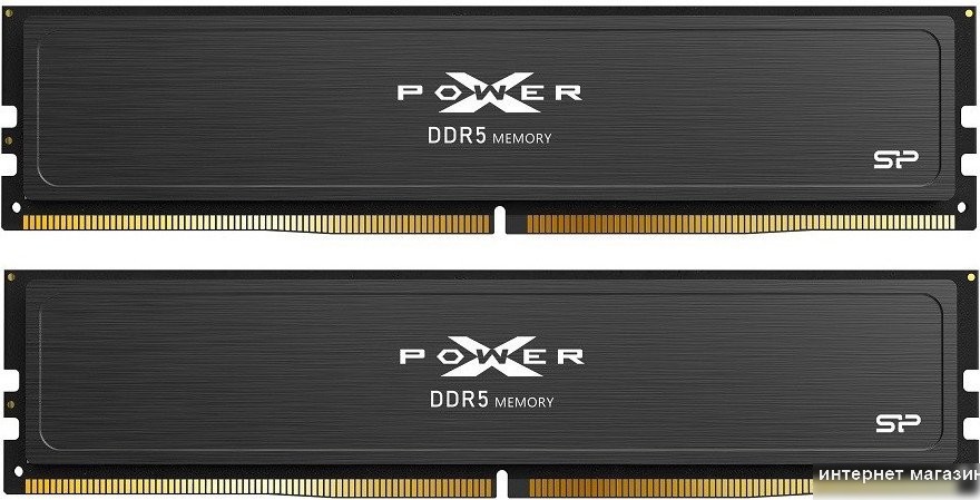 Оперативная память Silicon-Power XPower Pulse 2x16ГБ DDR5 6000 МГц SP032GXLWU60AFDJ