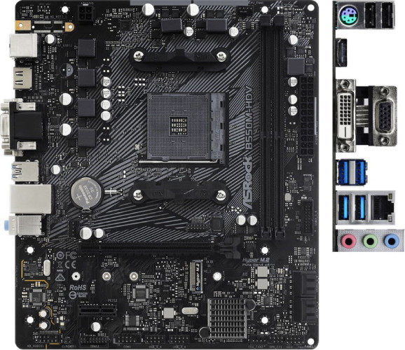 Материнская плата ASRock B550M-HDV