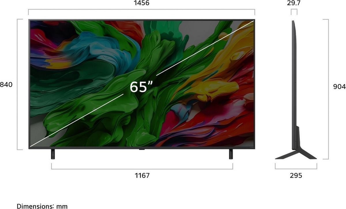 MiniLED телевизор LG QNED evo AI QNED86 65QNED86A6A
