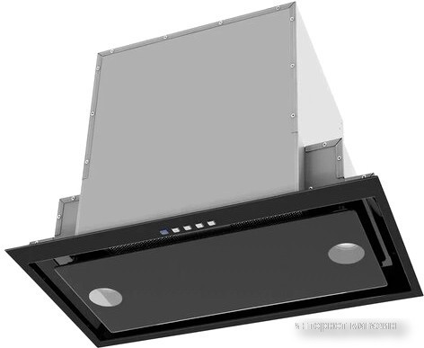 Кухонная вытяжка Akpo Neva Glass II 60 WK-10 (черное стекло/черный)