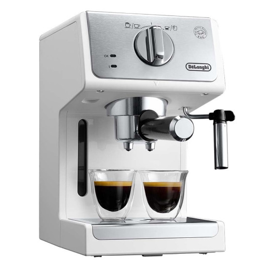 Рожковая помповая кофеварка DeLonghi Active Line ECP 33.21.W