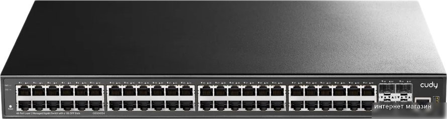 Управляемый коммутатор 3-го уровня Cudy GS5048S4 1.0