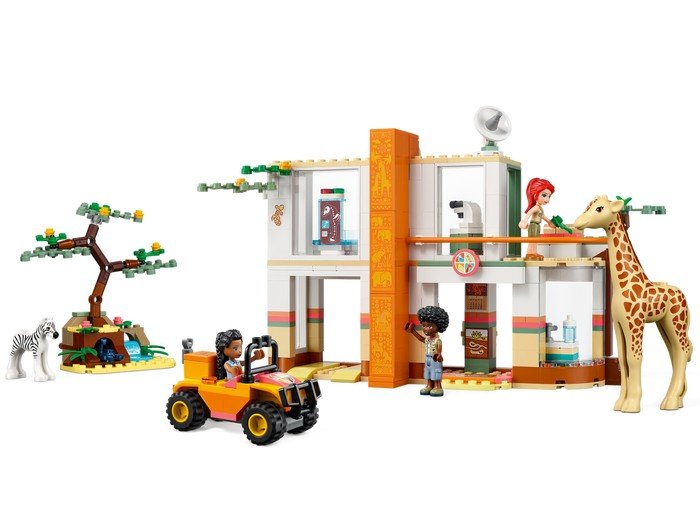Конструктор LEGO Friends 41717 Спасательная станция Мии для диких зверей