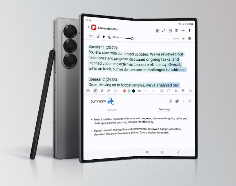 Смартфон Samsung Galaxy Z Fold6 SM-F956B/DS 12GB/256GB (синий)