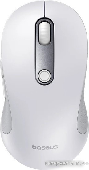 Мышь Baseus F02 Ergonomic Wireless Mouse (белый)