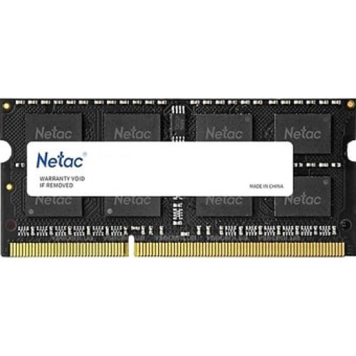 Оперативная память Netac Basic 4GB DDR3 SODIMM PC3-12800 NTBSD3N16SP-04