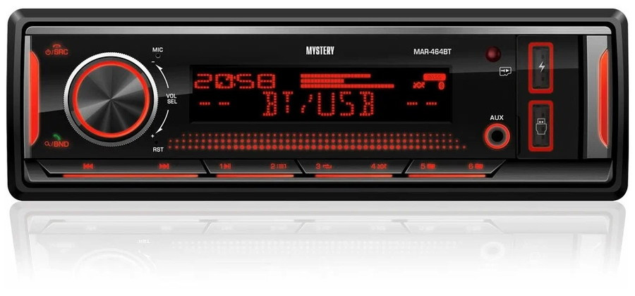 USB-магнитола Mystery MAR-464BT
