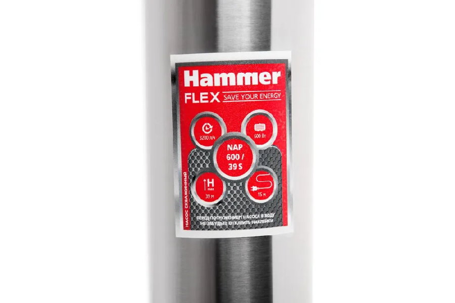 Скважинный насос Hammer NAP600/39S