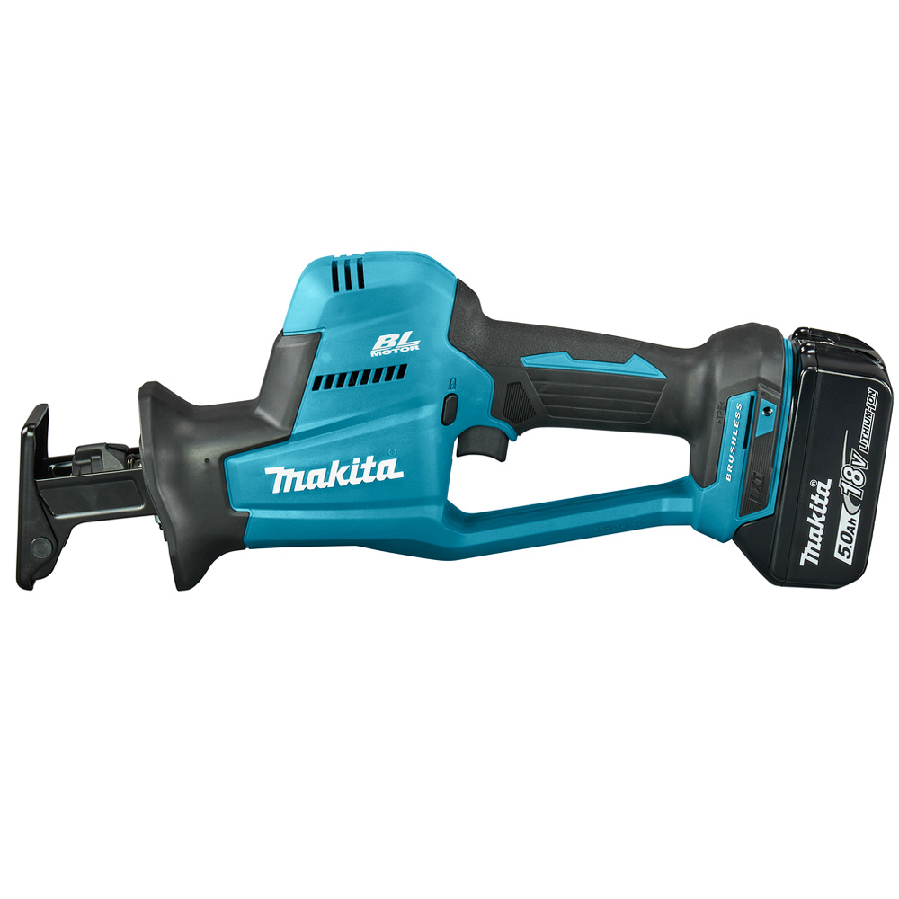 Сабельная пила Makita DJR189RTJ (с 2-мя АКБ, кейс)