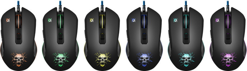 Клавиатура + мышь с ковриком + наушники Defender Singularity MKP-118