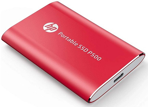 Внешний накопитель HP P500 250GB 7PD49AA (красный)