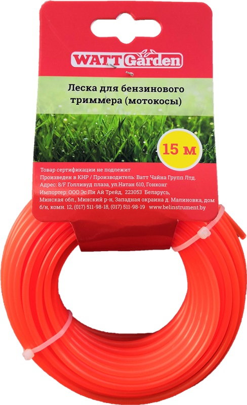 Леска для триммера WATT W30.15.2