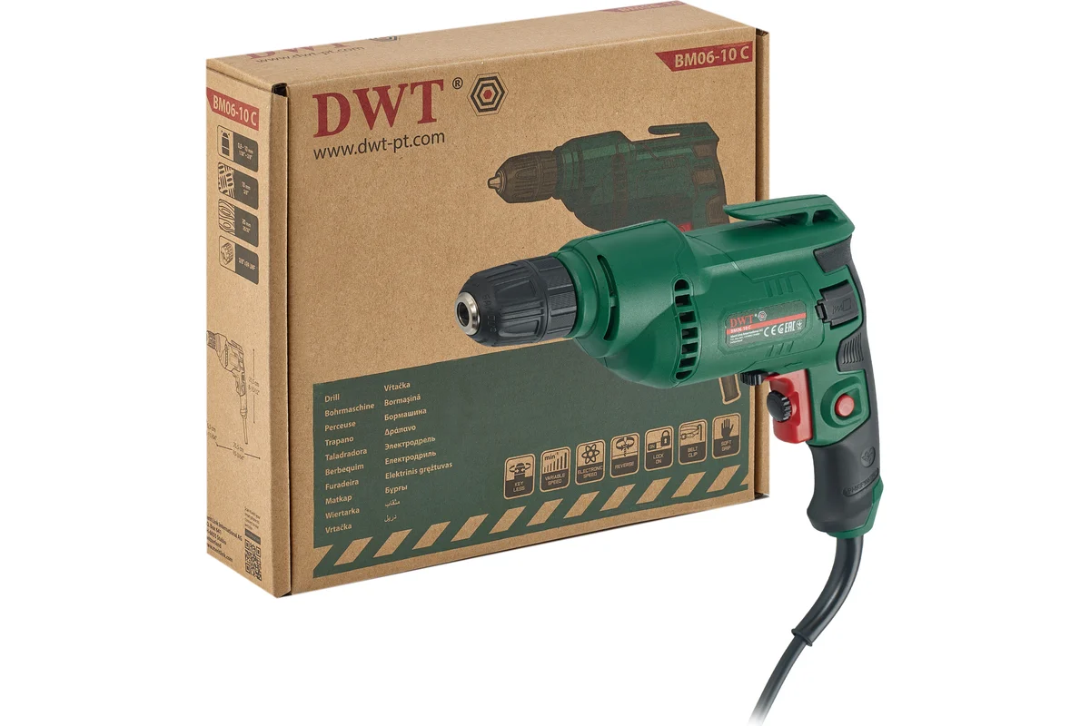 Безударная дрель DWT BM06-10 C