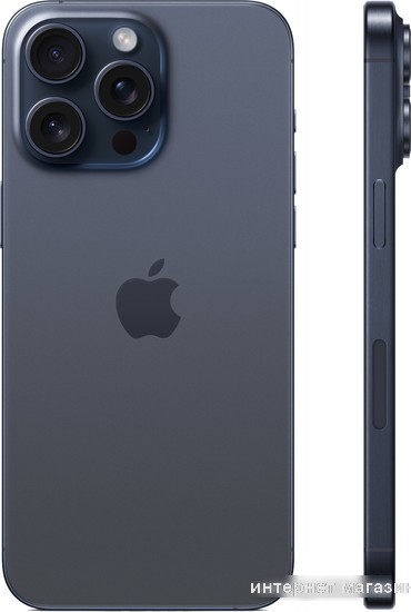 Смартфон Apple iPhone 15 Pro Max 1TB (синий титан)