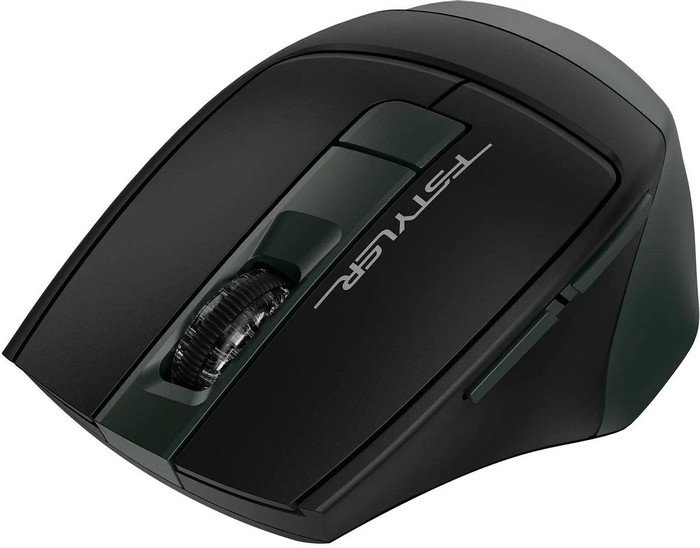 Мышь A4Tech Fstyler FB35S (черный/темно-зеленый)